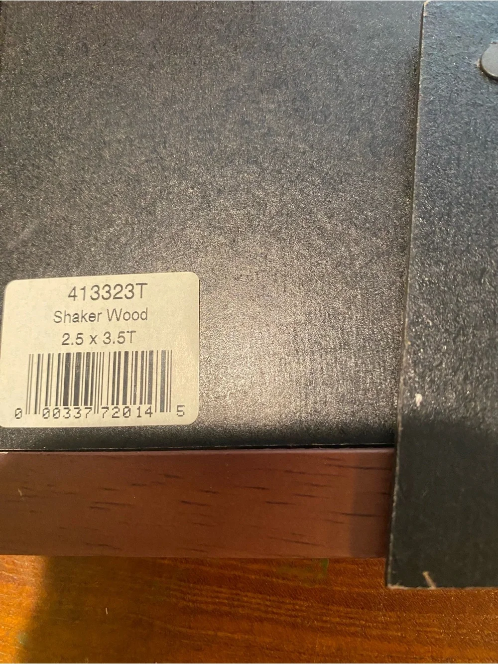 Wooden Triple Aperture Picture Frame in Brown